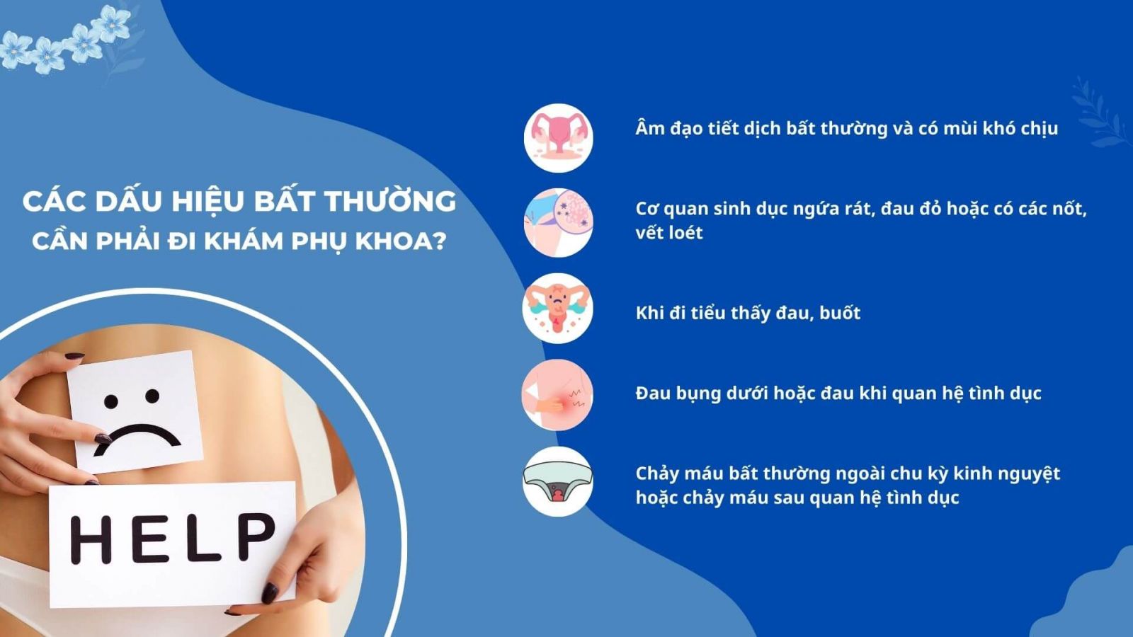 dấu hiệu cần đi khám phụ khoa